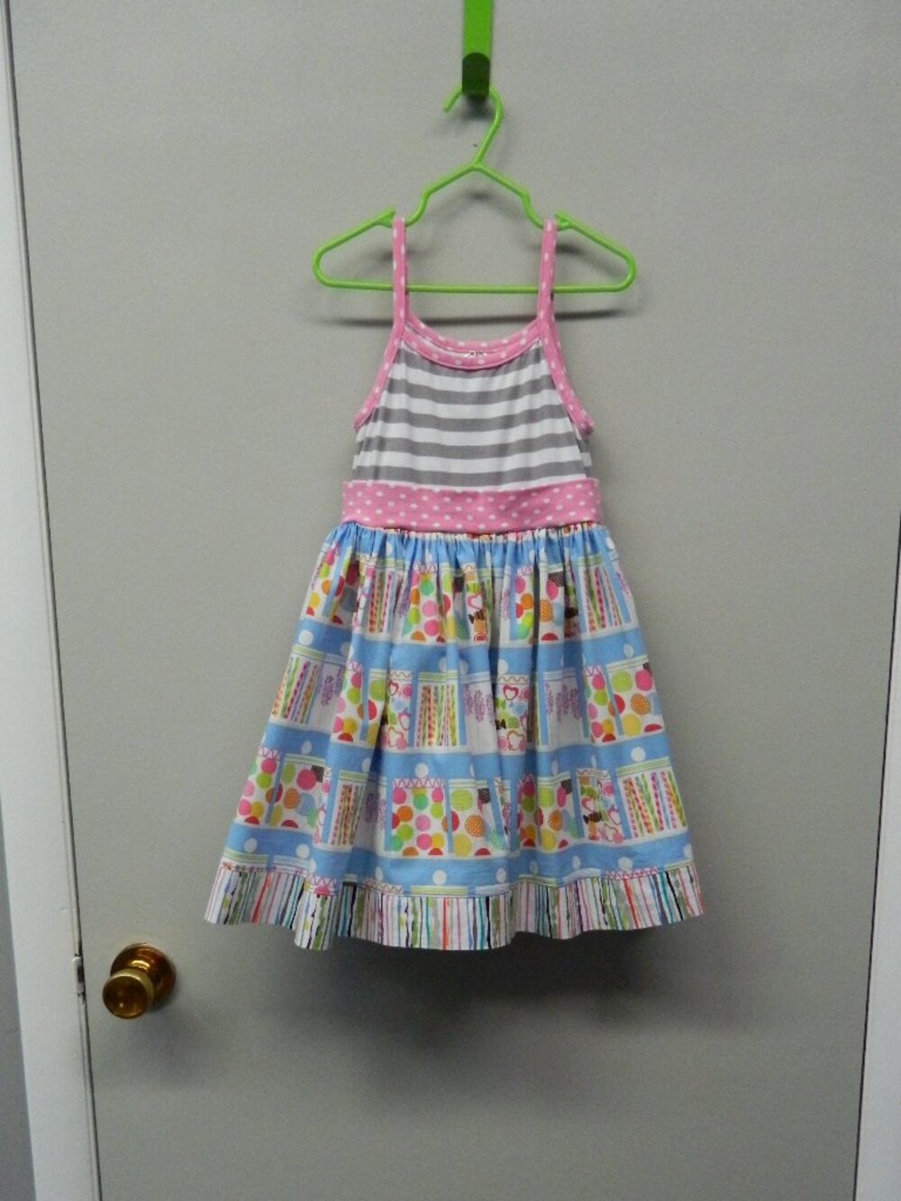 Girls size 6 Dress Jars of Candy Sweets Chris n Missy